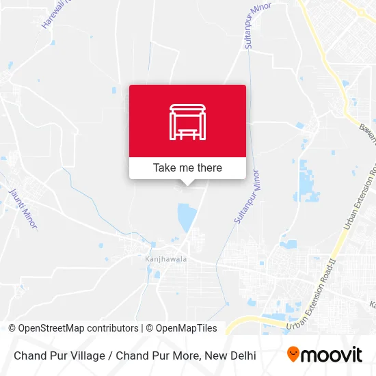 Chand Pur Village / Chand Pur More map