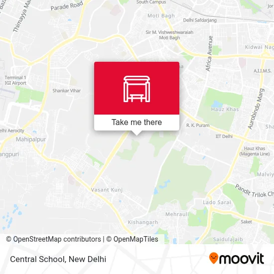 Central School map