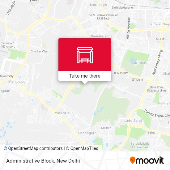Administrative Block map