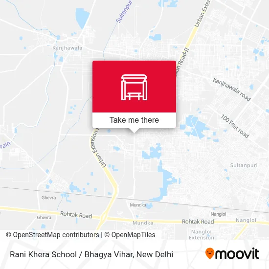 Rani Khera School / Bhagya Vihar map