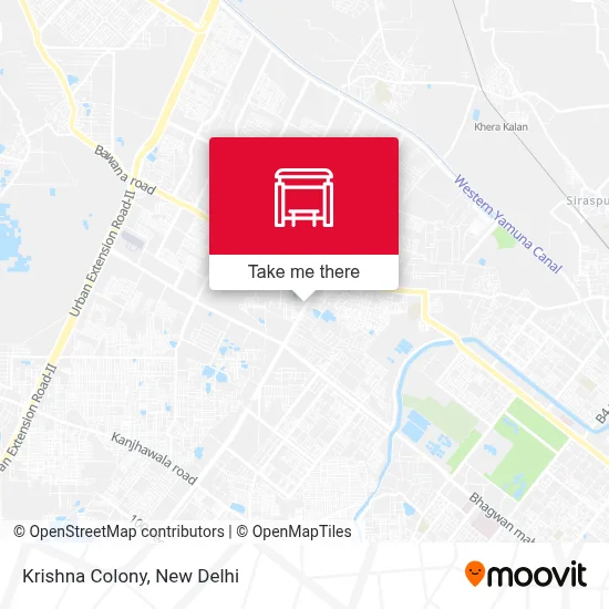 Krishna Colony map