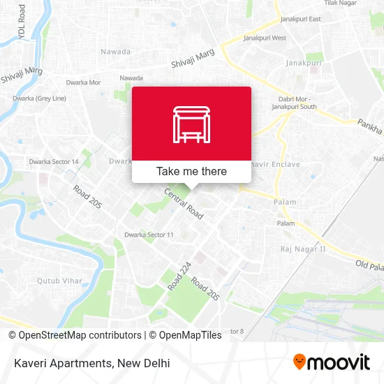 Kaveri Apartments map