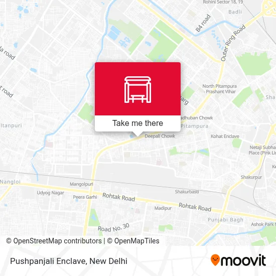 Puspanjali Enclave map