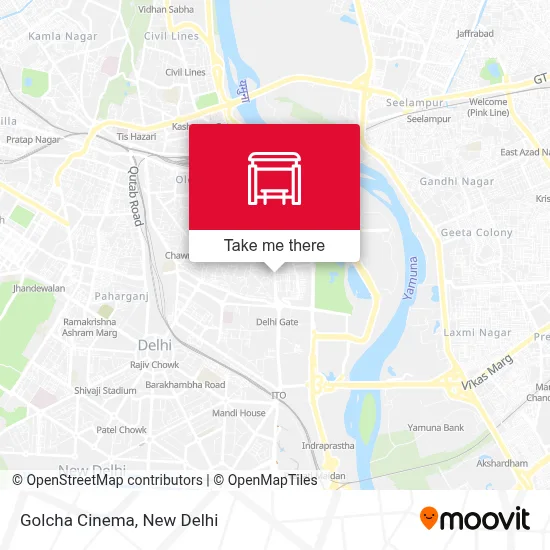 Golcha Cinema map