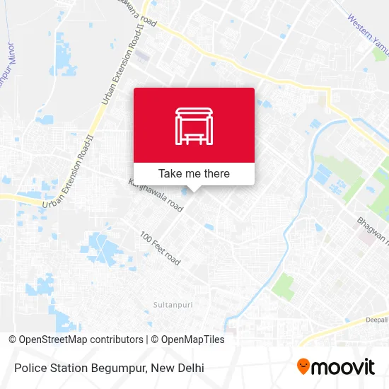 Police Station Begumpur map