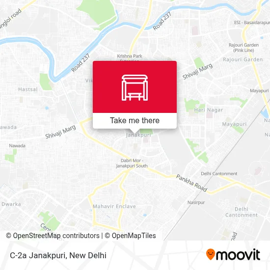 C-2a Janakpuri map