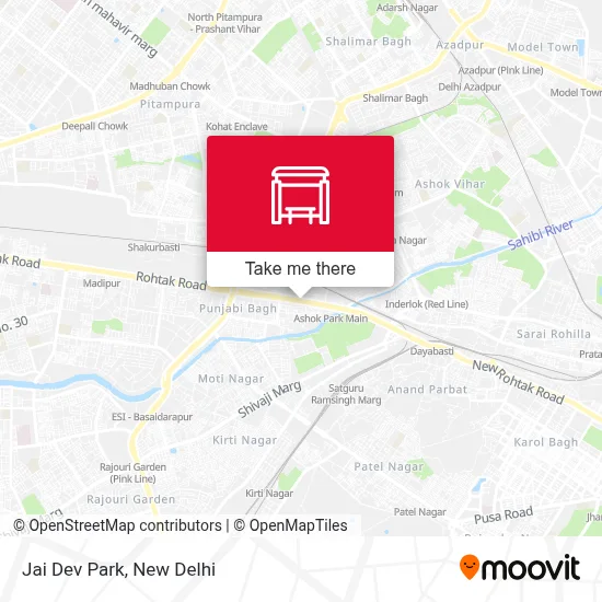 Jai Dev Park map