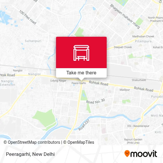 Peeragarhi map