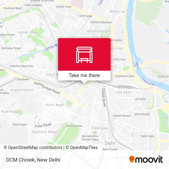 DCM Chowk map