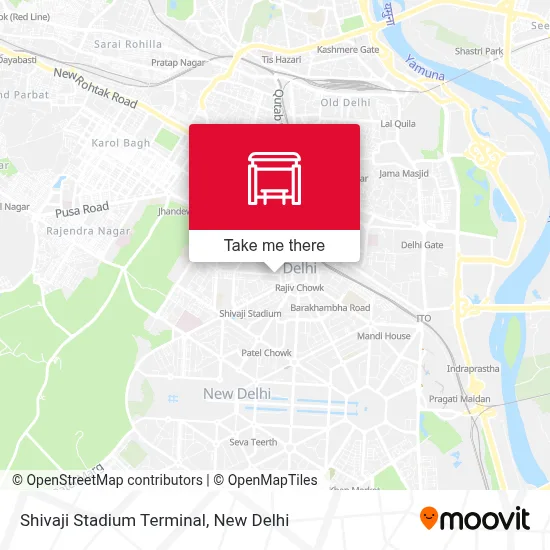 Shivaji Stadium Terminal map