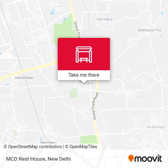 MCD Rest House map