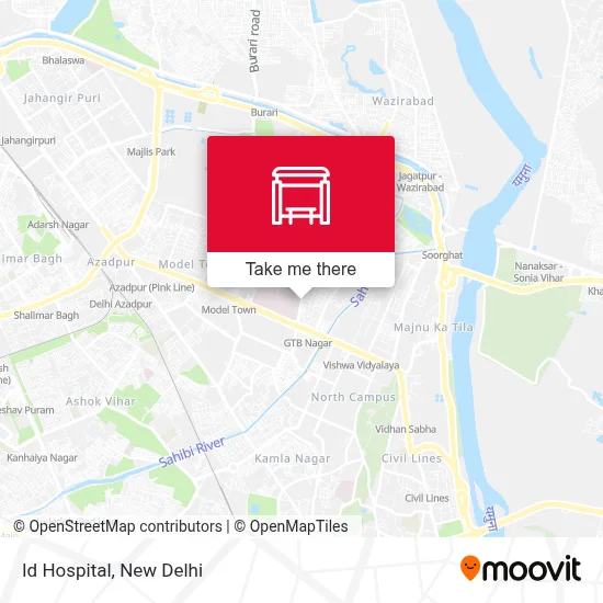 Id Hospital map