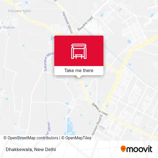 Dhakkewala map