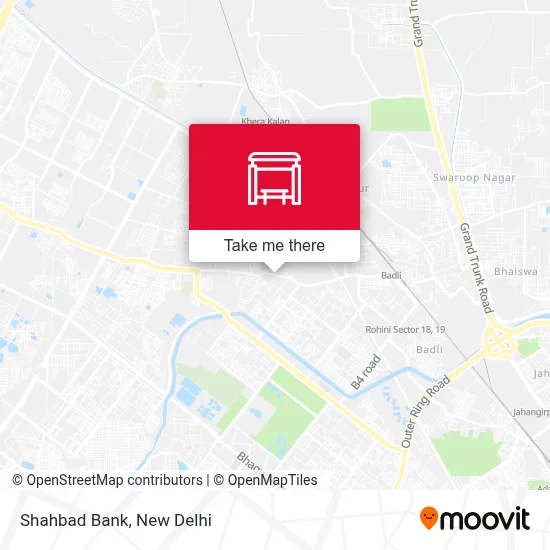 Shahbad Bank map