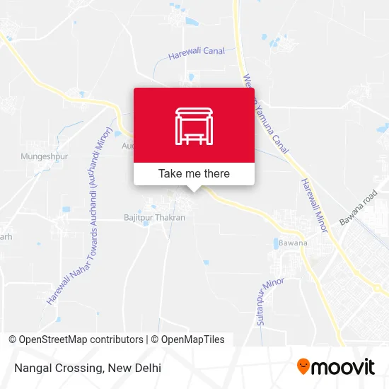 Nangal Crossing map