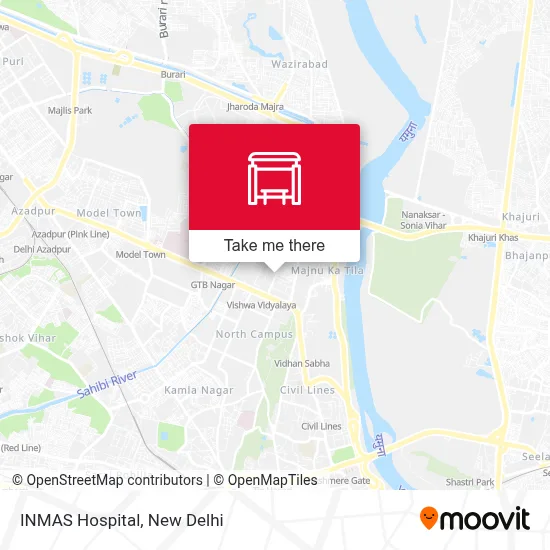 INMAS Hospital map