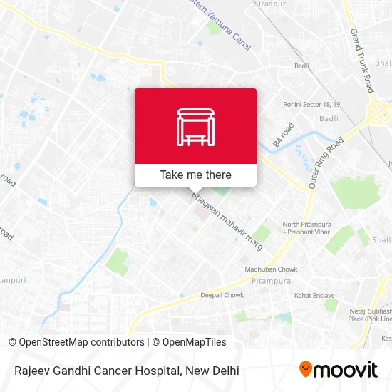 Rajeev Gandhi Cancer Hospital map