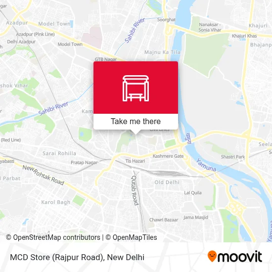 MCD Store (Rajpur Road) map