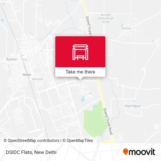 DSIDC Flats map