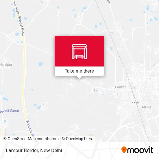 Lampur Border map