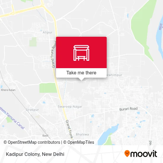 Kadipur Colony map