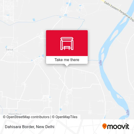 Dahisara Border map