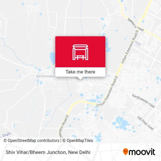 Shiv Vihar/Bheem Chowk map