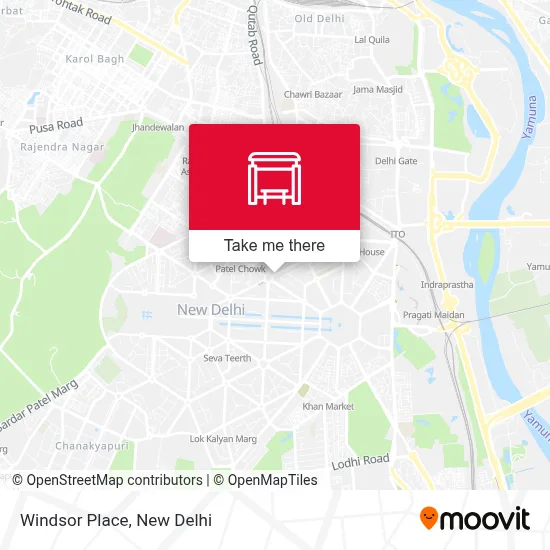 Windsor Place map