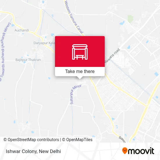 Ishwar Colony map