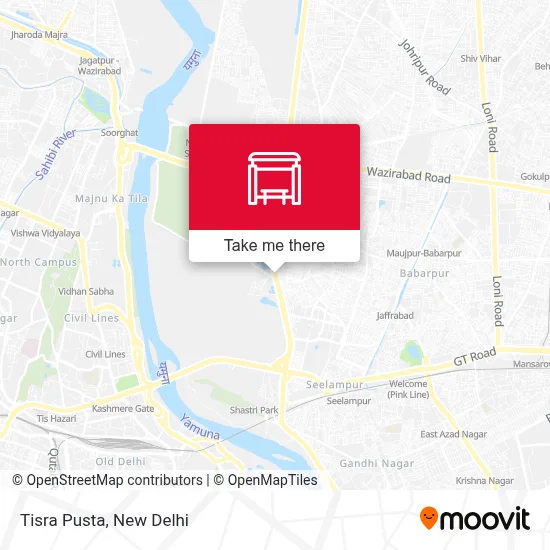 Tisra Pusta map