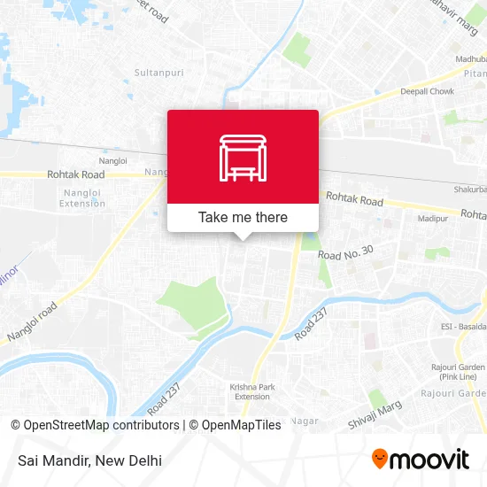 Sai Mandir map