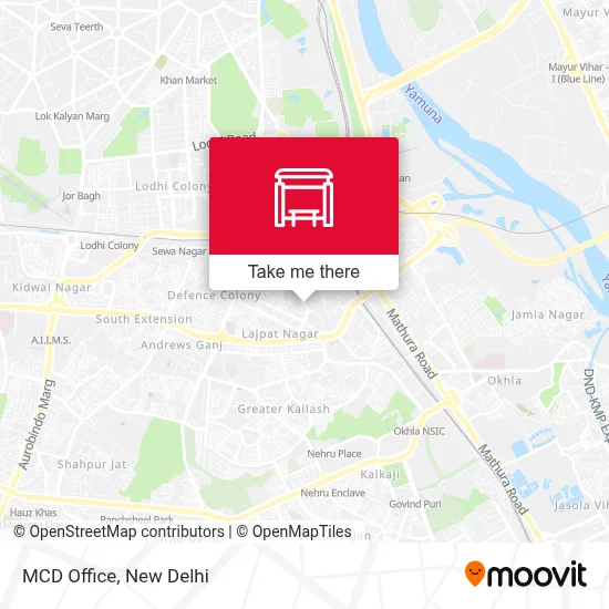 MCD Office map
