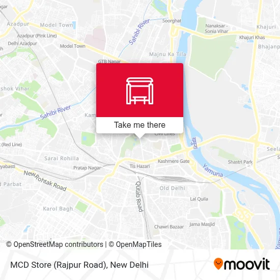 MCD Store (Rajpur Road) map