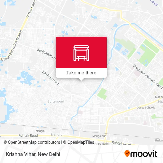 Krishna Vihar map