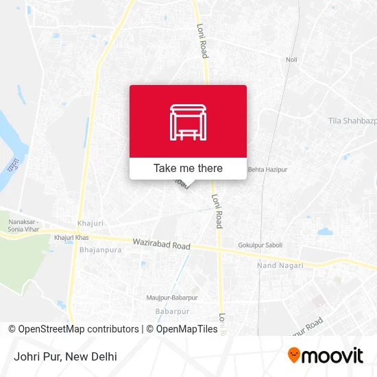 Johri Pur map