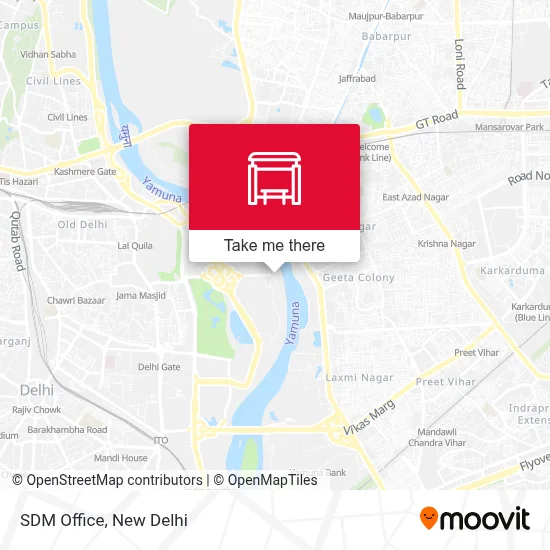SDM Office map