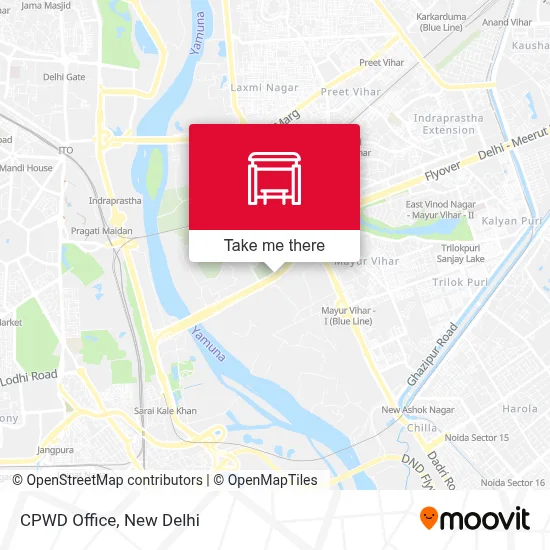 CPWD Office map