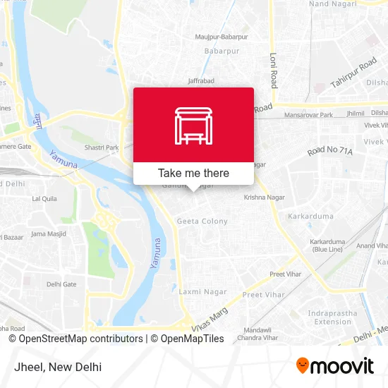 Jheel map