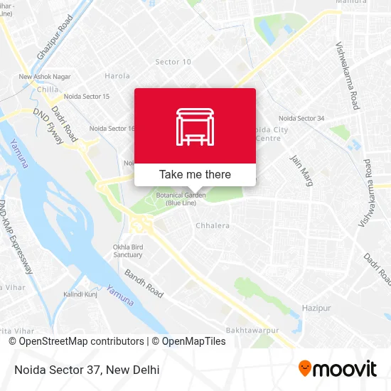 Noida Sector 37 map