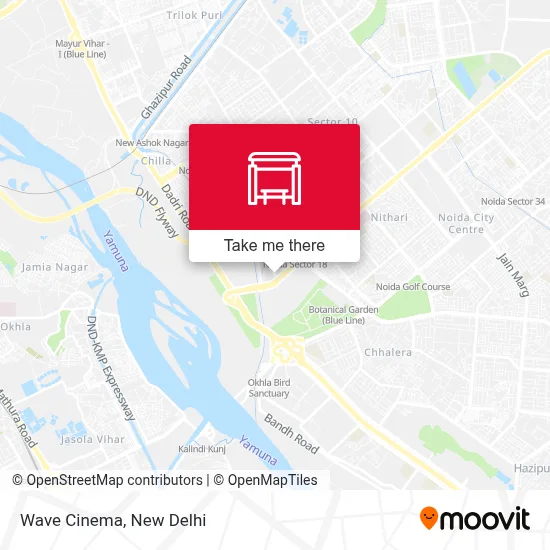 Wave Cinema map