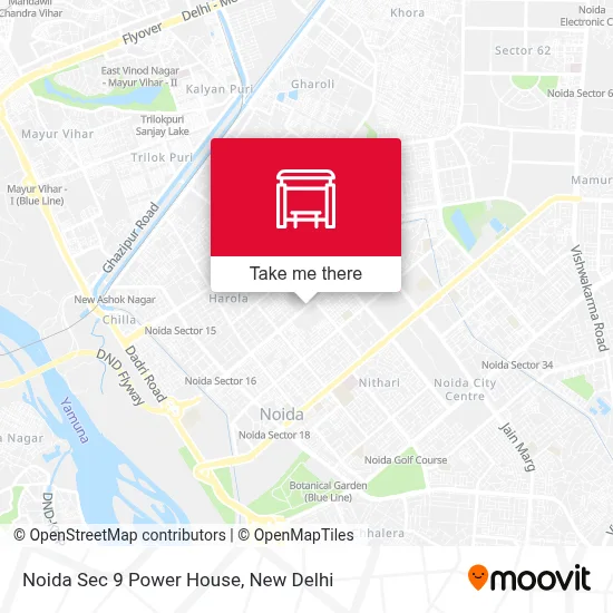 Noida Sec 9 Power House map