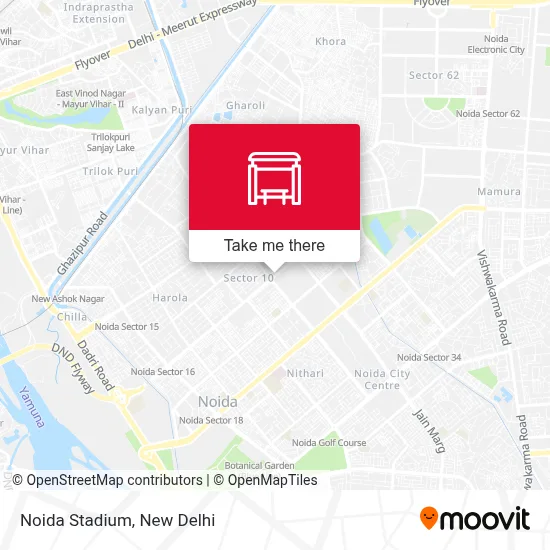 Noida Stadium map