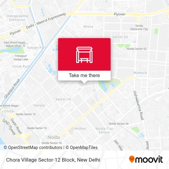 Chora Village Sector-12 Block map