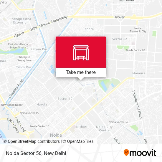 Noida Sector 56 map