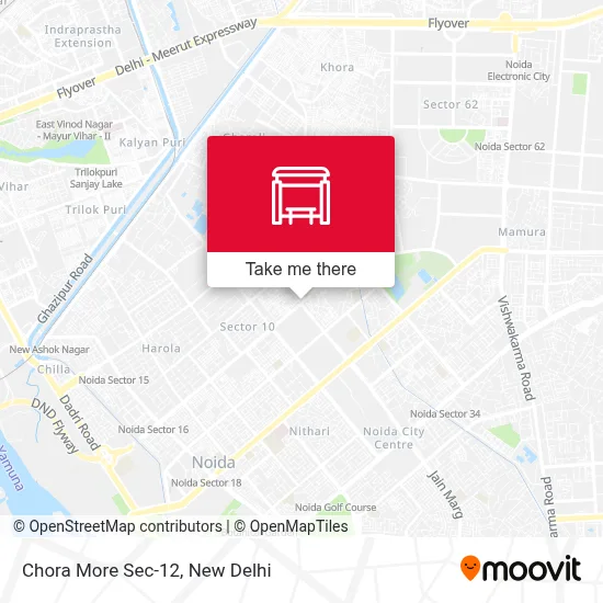 Chora More Sec-12 map