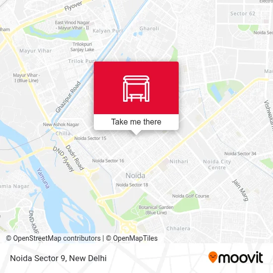 Noida Sector 9 map
