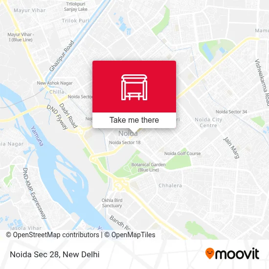 Noida Sec 28 map