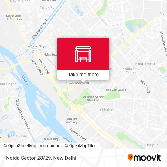 Noida Sector-28/29 map