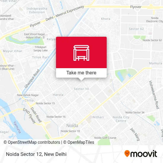 Noida Sector 12 map