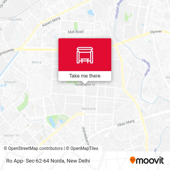 Ro App- Sec-62-64 Noida map
